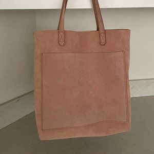 Madewell Transport Medium Suede Tote